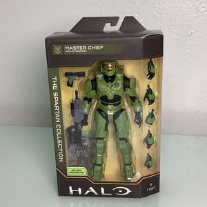 Halo The Spartan Collection Master Chief figure with accessories NEW SEALED